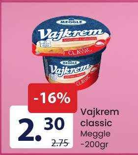 Vajkrem classic