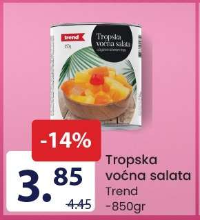 Tropska voćna salata