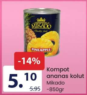 Kompot ananas kolut