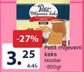 Petit Mljeveni keks