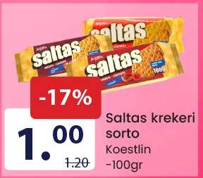 Saltas krekeri sorto