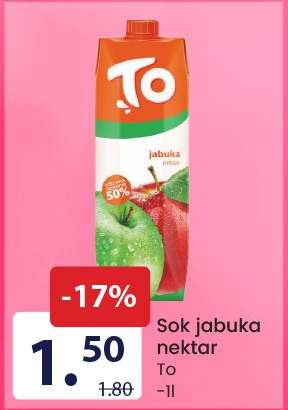 Sok jabuka nektar