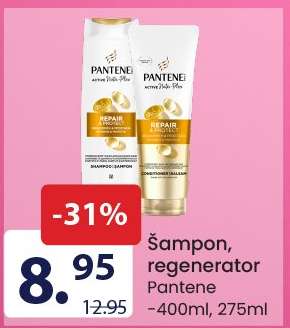 Šampon, regenerator Pantene