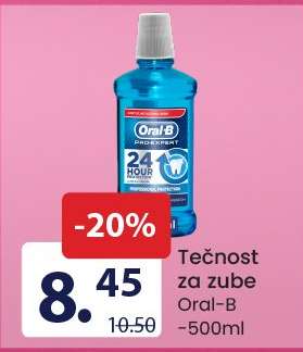Tečnost za zube Oral-B