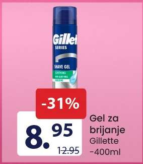 Gel za brijanje Gillette
