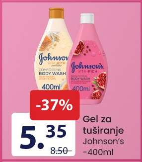 Gel za tuširanje Johnson's