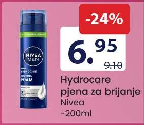 Hydrocare pjena za brijanje