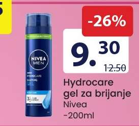 Hydrocare gel za brijanje