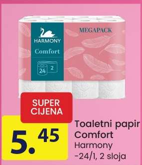 Toaletni papir Comfort