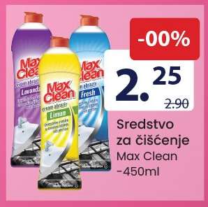 Sredstvo za čišćenje Max Clean