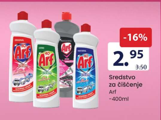 Sredstvo za čišćenje Arf