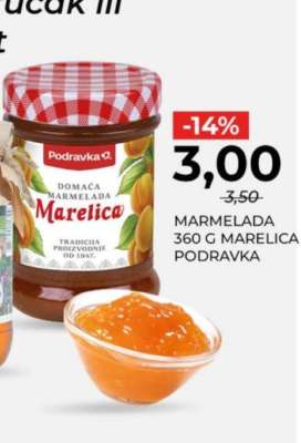 MARMELADA 360 G MARELICA PODRAVKA