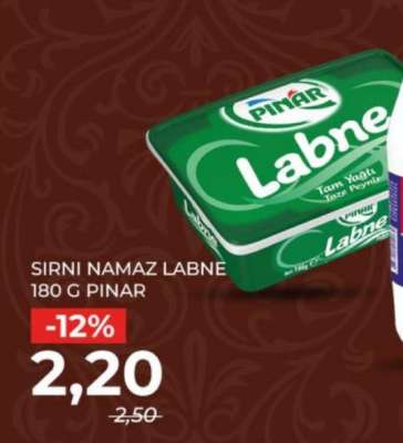 Sirni namaz Labne