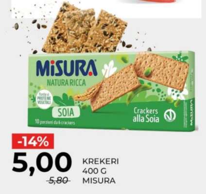 KREKERI 400 G MISURA