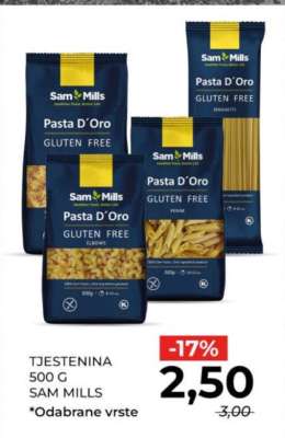 TJESTENINA 500 G SAM MILLS