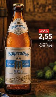 Pivo Bayreuther Hell