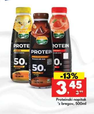 Proteinski napitak z bregov, 500ml