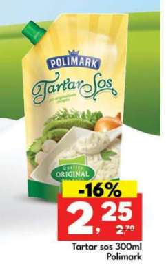 Tartar sos 300ml Polimark