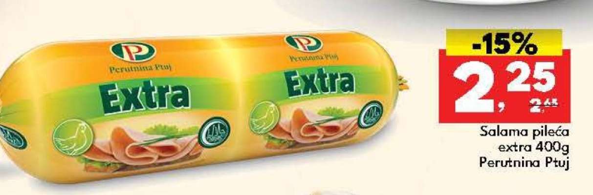 Salama pileća extra 400g Perutnina Ptuj