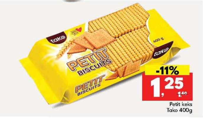 Petit keks Tako 400g
