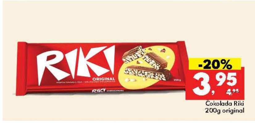 Čokolada Riki