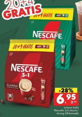 Nescafe 3u1 classic/strong 24 komada