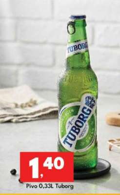 PIVO 0,33l TUBORG