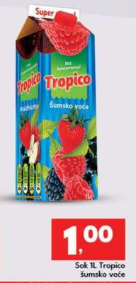 Sok 1L Tropico šumsko voće