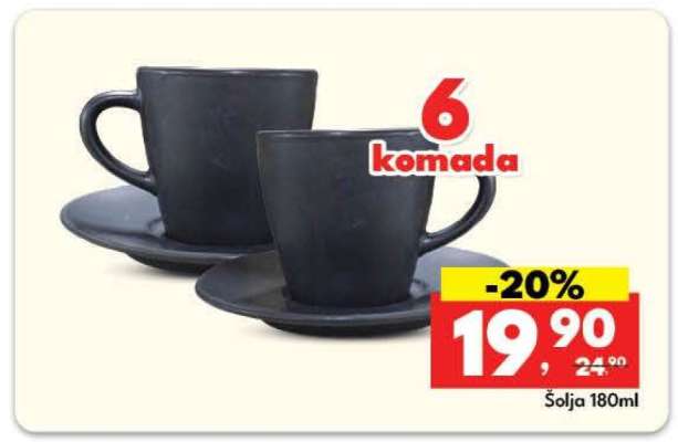 Šolja 180ml