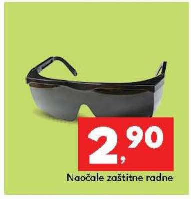 Naočale zaštitne radne