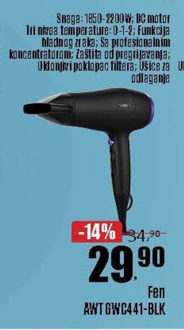 Fen AWT GWC441-BLK