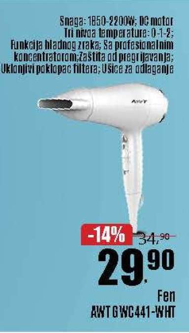 Fen AWT GWC441-WHT