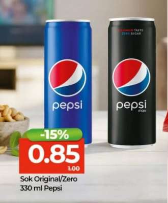 Sok Original/Zero 330 ml Pepsi