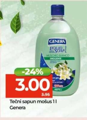 Tečni sapun Mošus 1L Genera