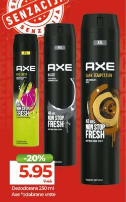 Axe Dezodorans 250 ml