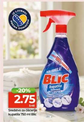 Sredstvo za čišćenje kupatila 750 ml Blic