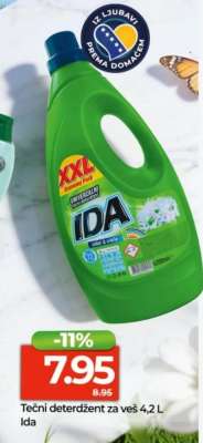 Tečni deterdžent za veš 4,2 L Ida