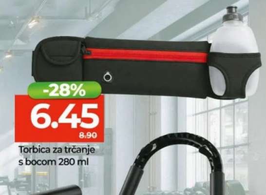 Torbica za trčanje s bocom 280 ml