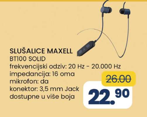 SLUŠALICE MAXELL