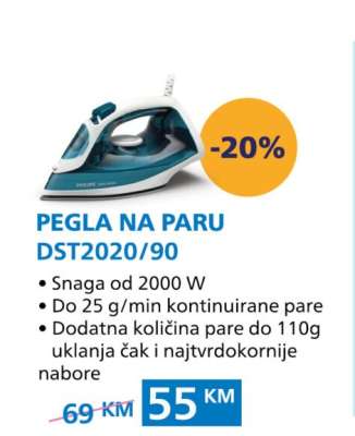 Pegla na paru DST2020/90