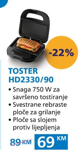 Toster HD2330/90
