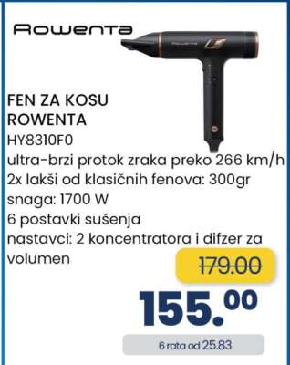 FEN ZA KOSU ROWENTA