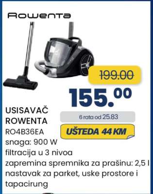 USISAVAČ ROWENTA RO4B36EA