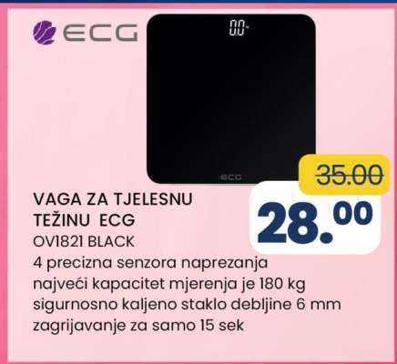 VAGA ZA TJELESNU TEŽINU ECG