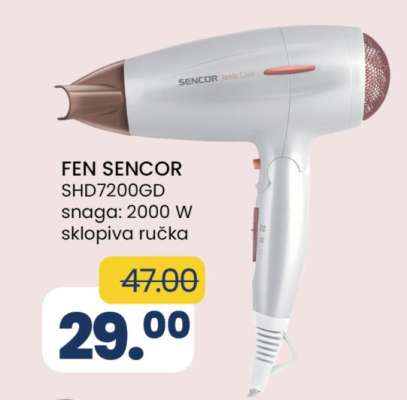 FEN SENCOR SHD7200GD