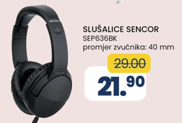 SLUŠALICE SENCOR