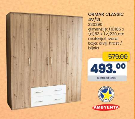 ORMAR CLASSIC 4V/2L