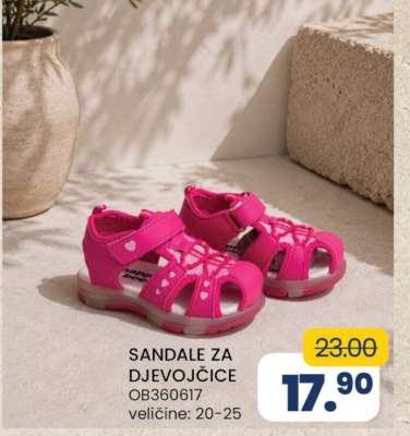 Sandale za djevojčice