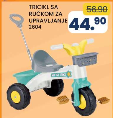 TRICIKL SA RUČKOM ZA UPRAVLJANJE 2604