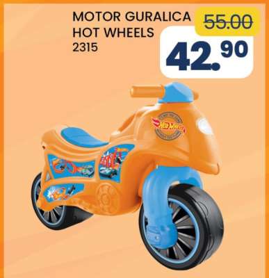 MOTOR GURALICA HOT WHEELS